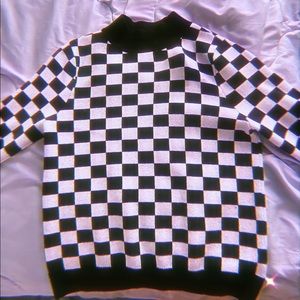 Checkered Sweater